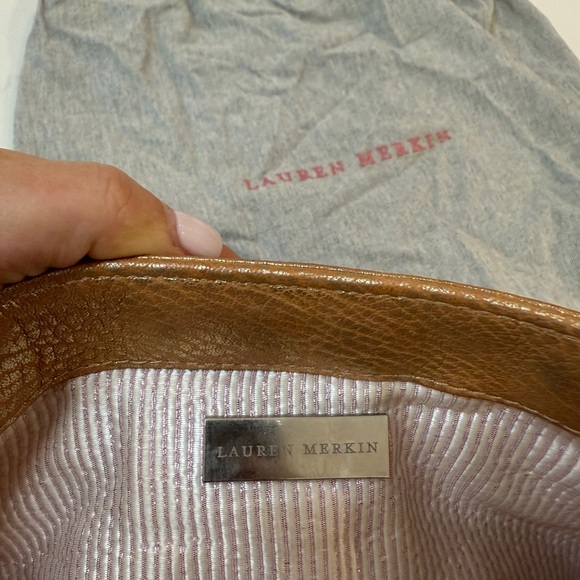 Lauren Merkin Metallic Gold Evening Bag - Picture 4 of 7